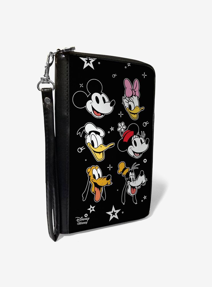 Disney The Sensational Six Stars Zip Around Wallet