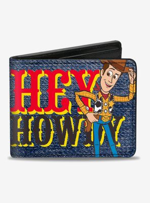 Disney Pixar Toy Story Woody Hey Howdy Bifold Wallet