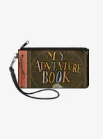 Disney Pixar Up My Adventure Book Cover Zip Clutch Canvas Wallet