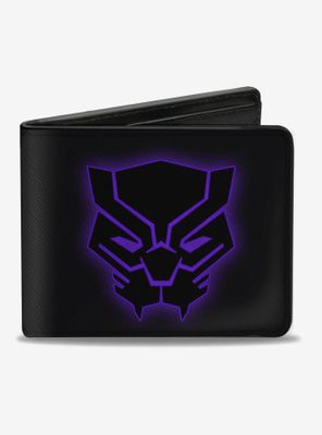 Marvel Black Panther Icon Outline Bifold Wallet