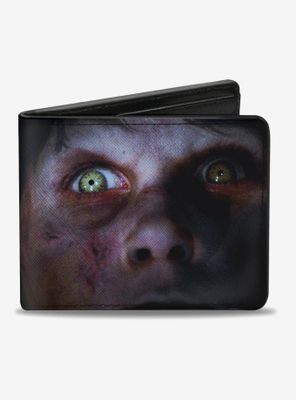The Exorcist Regans Face Close Up Bifold Wallet