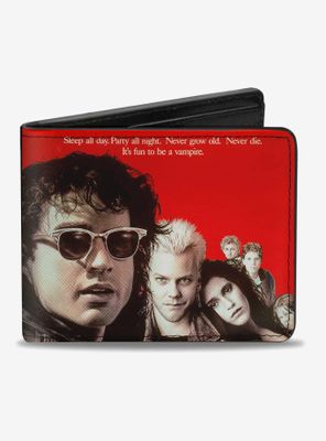 The Lost Boys Cast Pose Quote Bifold Wallet