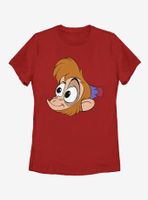 Disney Aladdin Big Face Abu Womens T-Shirt