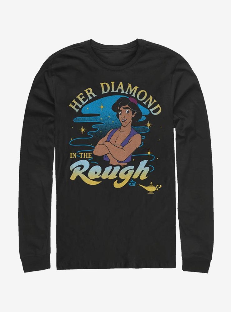 Disney Aladdin Diamond The Rough Long-Sleeve T-Shirt