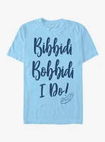 Disney Cinderella Bibbidi Bobbidi I Do T-Shirt