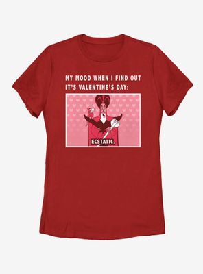 Disney Aladdin Jafar Valentine Meme Womens T-Shirt