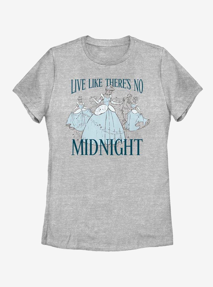Disney Cinderella Midnight Princess Womens T-Shirt
