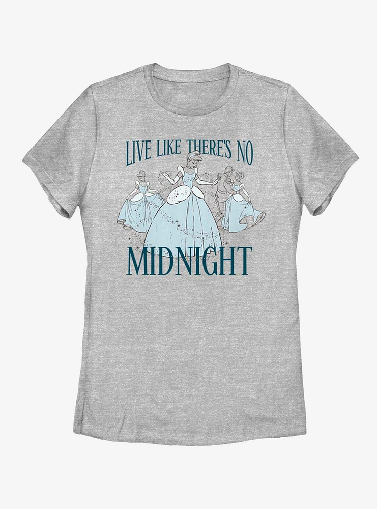 Disney Cinderella Midnight Princess Womens T-Shirt
