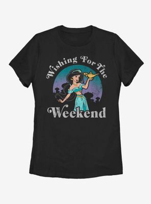 Disney Aladdin Weekend Wish Womens T-Shirt