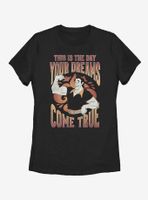 Disney Beauty And The Beast Gaston Dreams Womens T-Shirt