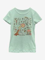 Disney Cinderella My Friends Are Animals Youth Girls T-Shirt