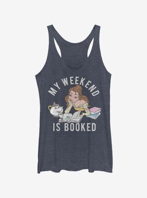 Disney Beauty And The Beast Booked Womens Tank Top