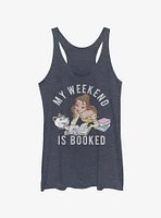 Disney Beauty And The Beast Booked Womens Tank Top