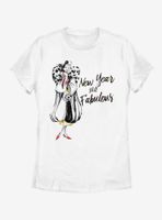 Disney 101 Dalmatians Cruella Couture Womens T-Shirt