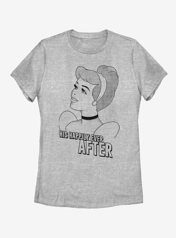 Disney Cinderella Romantic Cindy Womens T-Shirt