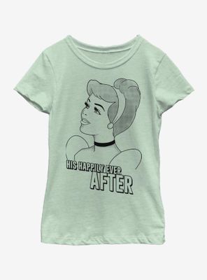 Disney Cinderella Romantic Cindy Youth Girls T-Shirt