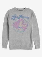Disney The Little Mermaid Faded Ariel Art Sweatshirt