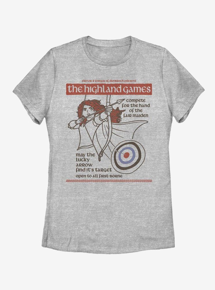 Disney Pixar Brave Highland Games Womens T-Shirt