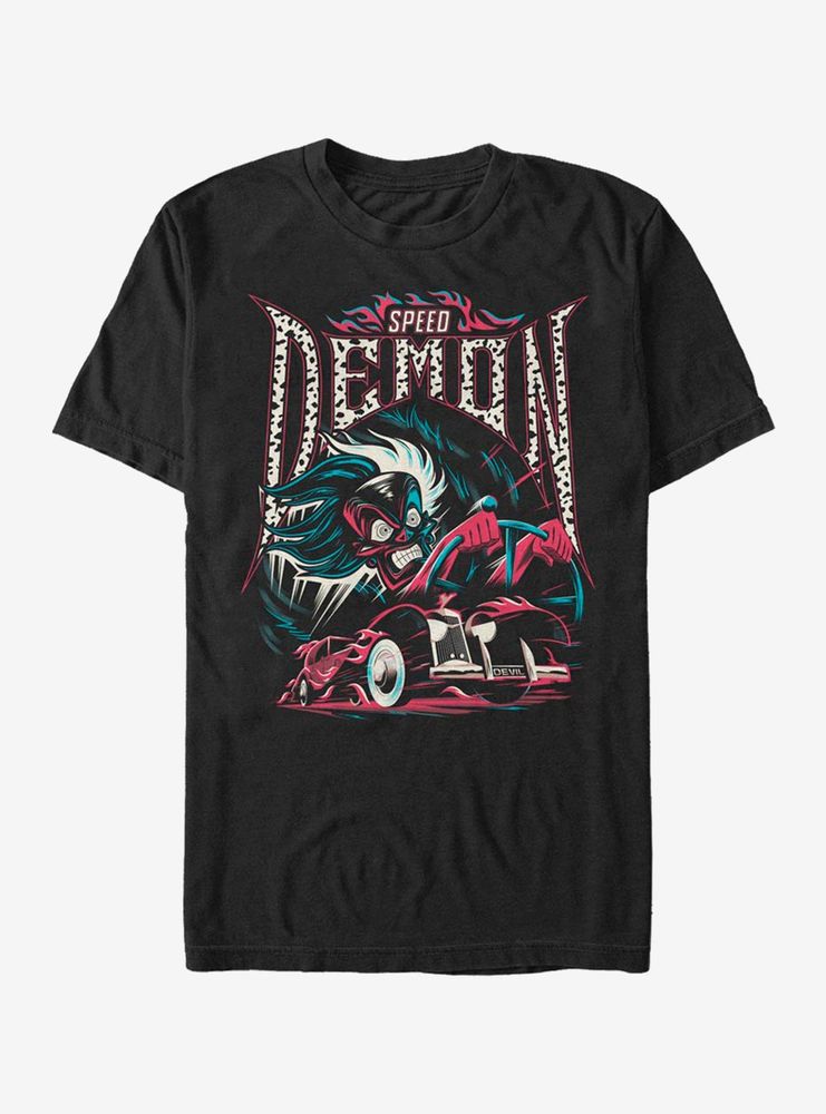 Disney 101 Dalmatians Cruella Speed Demon T-Shirt