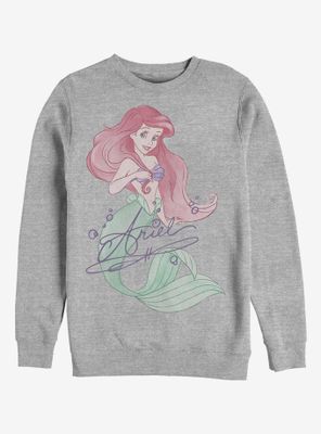 Disney The Little Mermaid Signed Ariel Sweatshirt