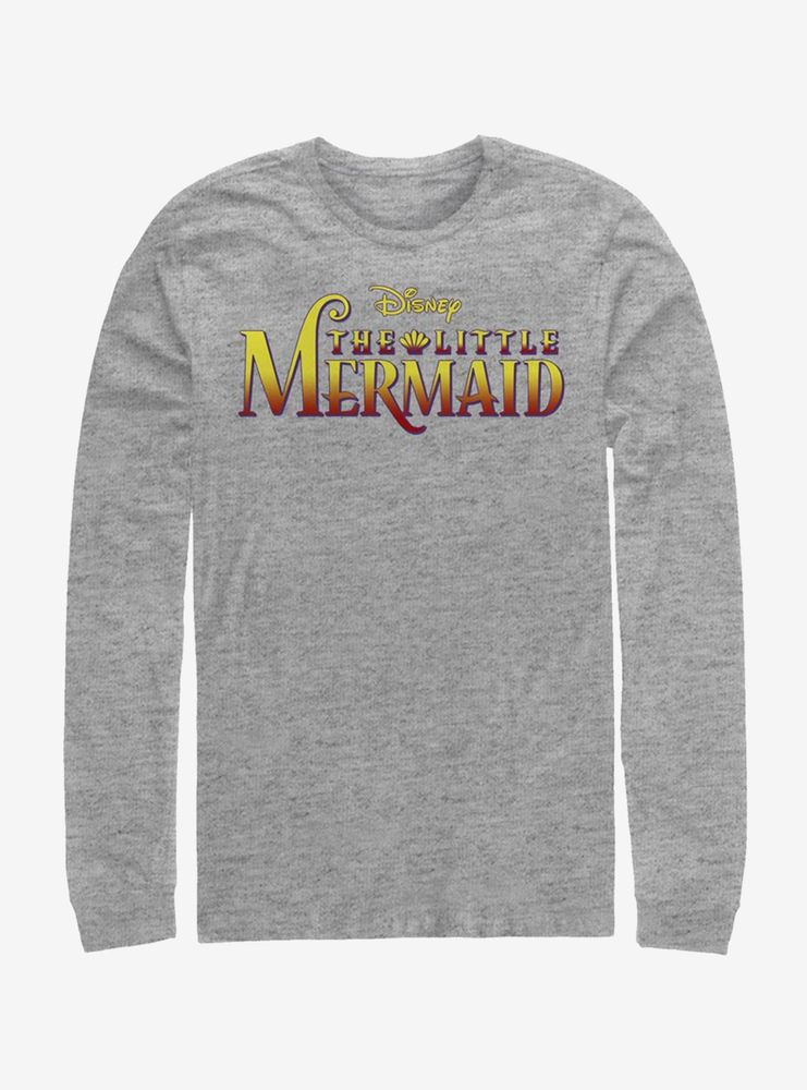 Disney The Little Mermaid Logo Long-Sleeve T-Shirt