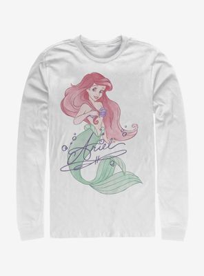 Disney The Little Mermaid Signed Ariel Long-Sleeve T-Shirt