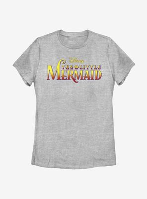 Disney The Little Mermaid Logo Womens T-Shirt