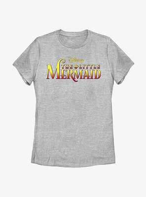 Disney The Little Mermaid Logo Womens T-Shirt