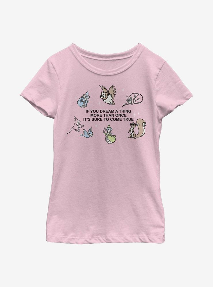 Disney Sleeping Beauty Dream It Youth Girls T-Shirt