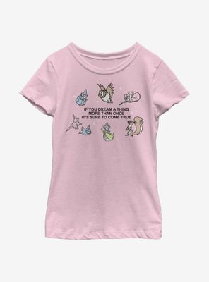 Disney Sleeping Beauty Dream It Youth Girls T-Shirt