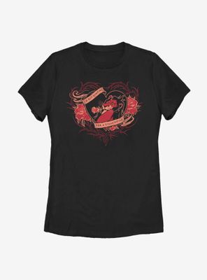 Disney The Lion King Hunting For Valentines Womens T-Shirt