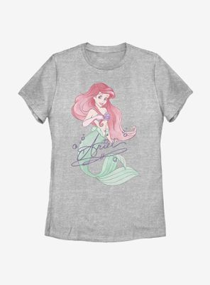 Disney The Little Mermaid Signed Ariel Womens T-Shirt