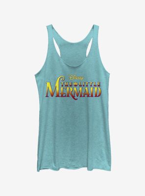 Disney The Little Mermaid Logo Womens Tank Top