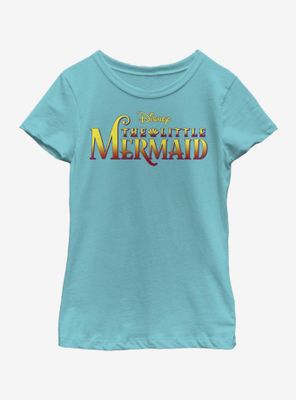 Disney The Little Mermaid Logo Youth Girls T-Shirt