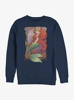 Disney The Little Mermaid Art Nouveau Ariel Sweatshirt