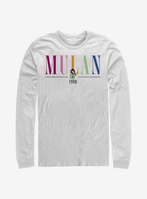 Disney Mulan Title Long-Sleeve T-Shirt