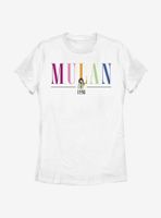 Disney Mulan Title Womens T-Shirt