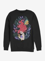 Disney The Little Mermaid Ariel Illustration Sweatshirt