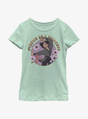 Disney Mulan Fight Like A Princess Youth Girls T-Shirt