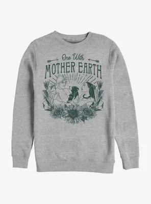 Disney Pocahontas One With Earth Sweatshirt
