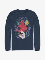 Disney The Little Mermaid Ariel Illustration Long-Sleeve T-Shirt
