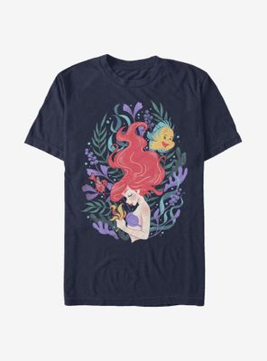 Disney The Little Mermaid Ariel Illustration T-Shirt