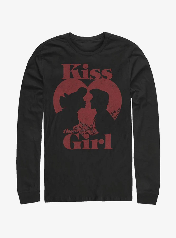 Disney The Little Mermaid Kiss Girl Long-Sleeve T-Shirt
