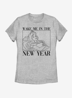 Disney Sleeping Beauty New Year Sleep Womens T-Shirt