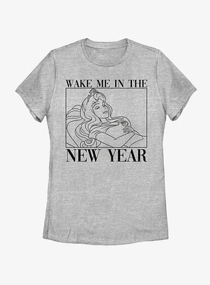 Disney Sleeping Beauty New Year Sleep Womens T-Shirt