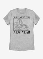 Disney Sleeping Beauty New Year Sleep Womens T-Shirt