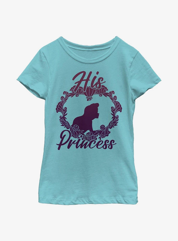Disney The Little Mermaid His Princess Youth Girls T-Shirt