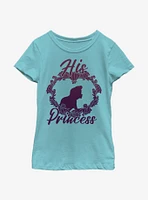 Disney The Little Mermaid His Princess Youth Girls T-Shirt