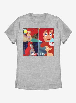 Disney The Little Mermaid Ariel Moods Womens T-Shirt