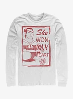 Disney Mulan Shang She Won My Heart Long-Sleeve T-Shirt